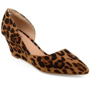 Journee Collection Lenox Women’s D’Orsay Wedges 7.5